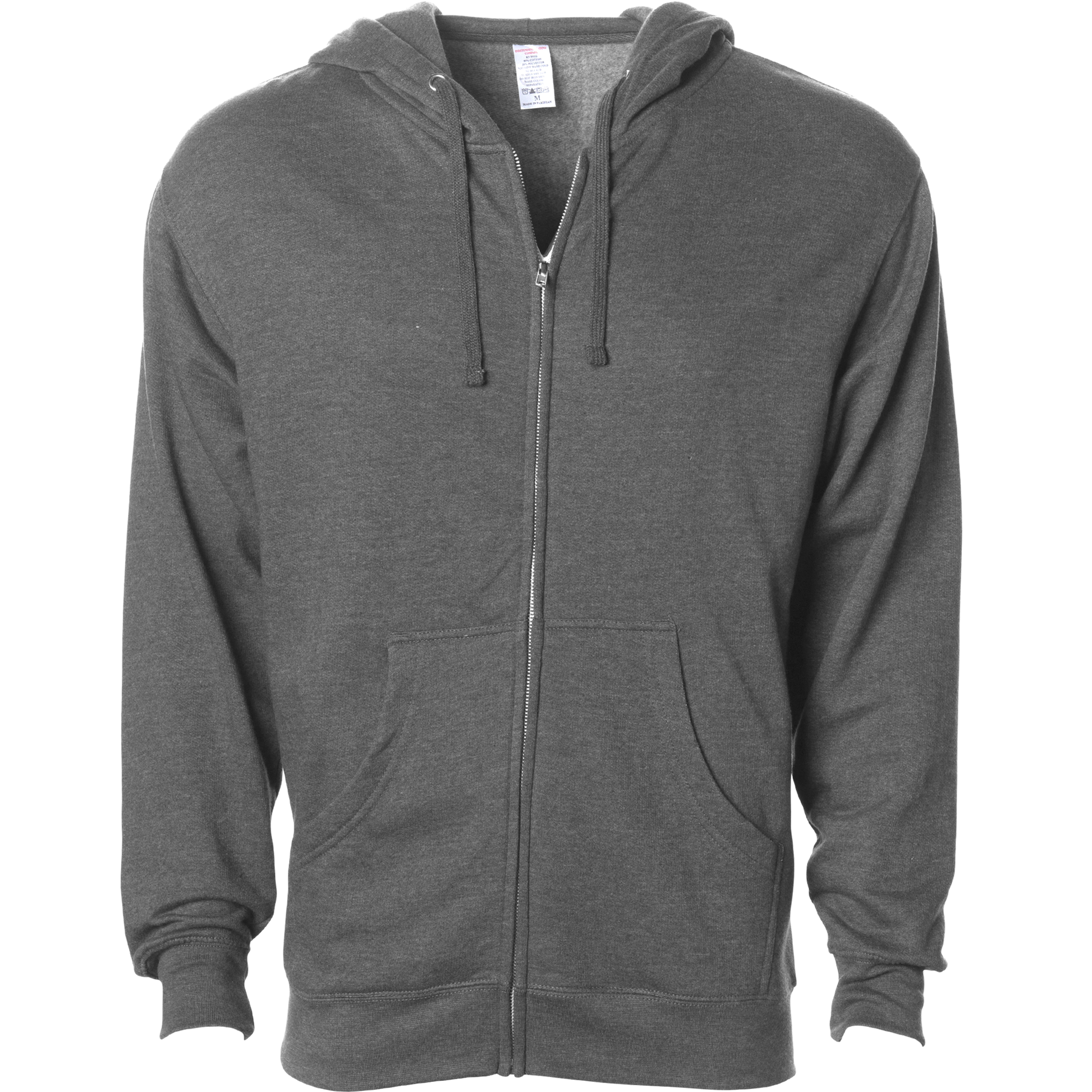 SS4500Z - Midweight Zip Hooded Sweatshirt - Gunmetal Heather / XS - ZIPS