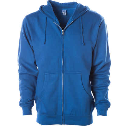 SS4500Z - Midweight Zip Hooded Sweatshirt - Royal / XS - ZIPS