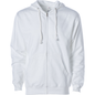 SS4500Z - Midweight Zip Hooded Sweatshirt - White / XS - ZIPS