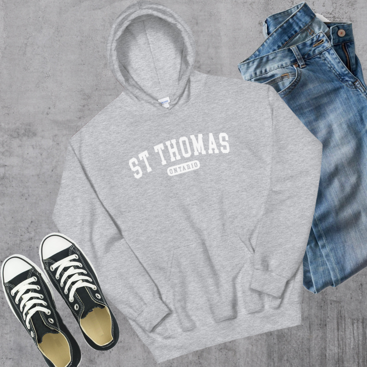 St. Thomas College Hoodie - Sport Grey / S