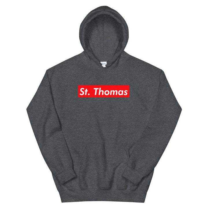 St. Thomas Supreme’d Hoodie - Dark Heather / S