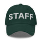 Staff Uniform Work Embroidered Dad Hat - Spruce