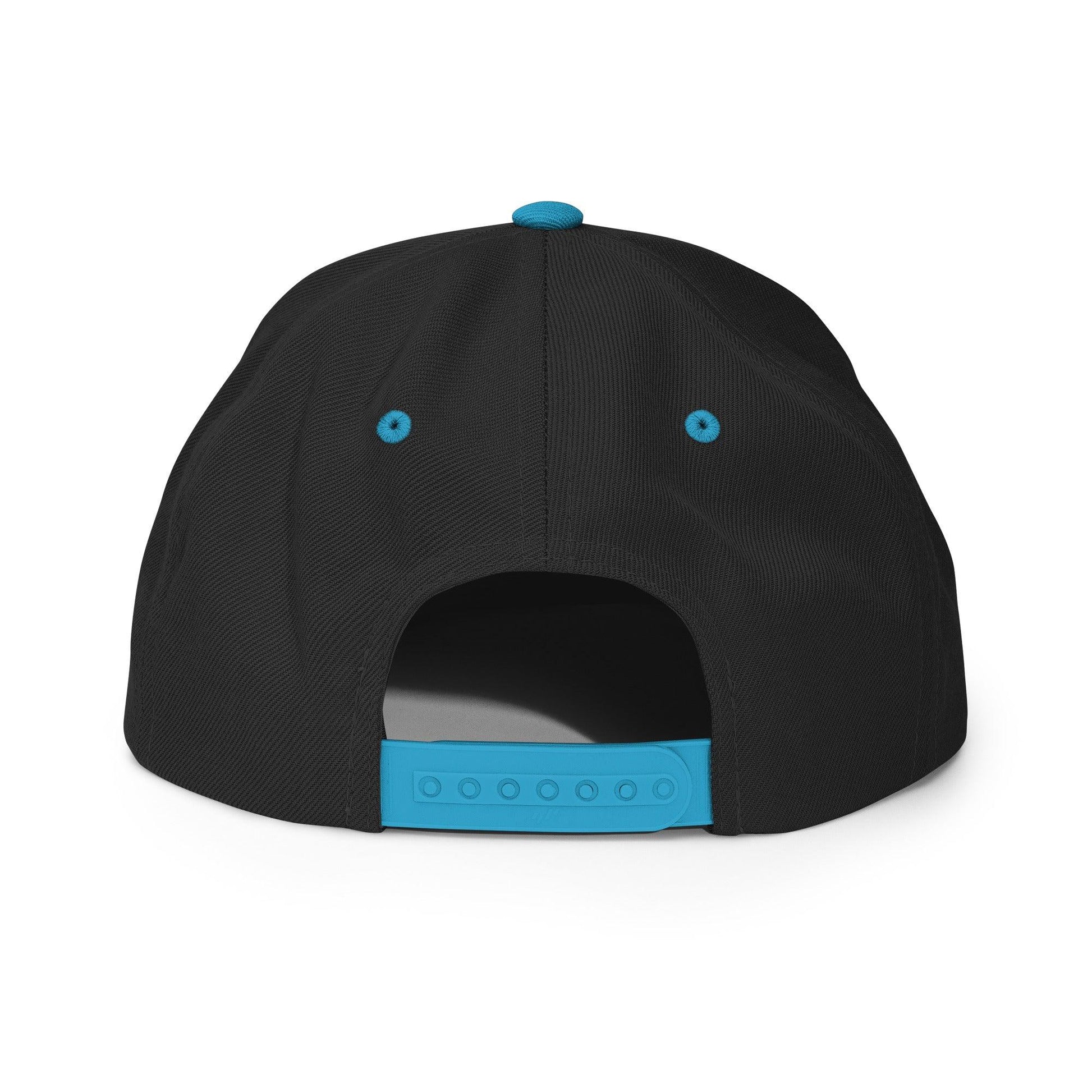 Staff Uniform Work Embroidered Flat Bill Brim Snapback Hat