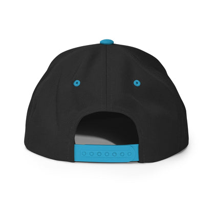 Staff Uniform Work Embroidered Flat Bill Brim Snapback Hat