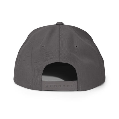 Staff Uniform Work Embroidered Flat Bill Brim Snapback Hat