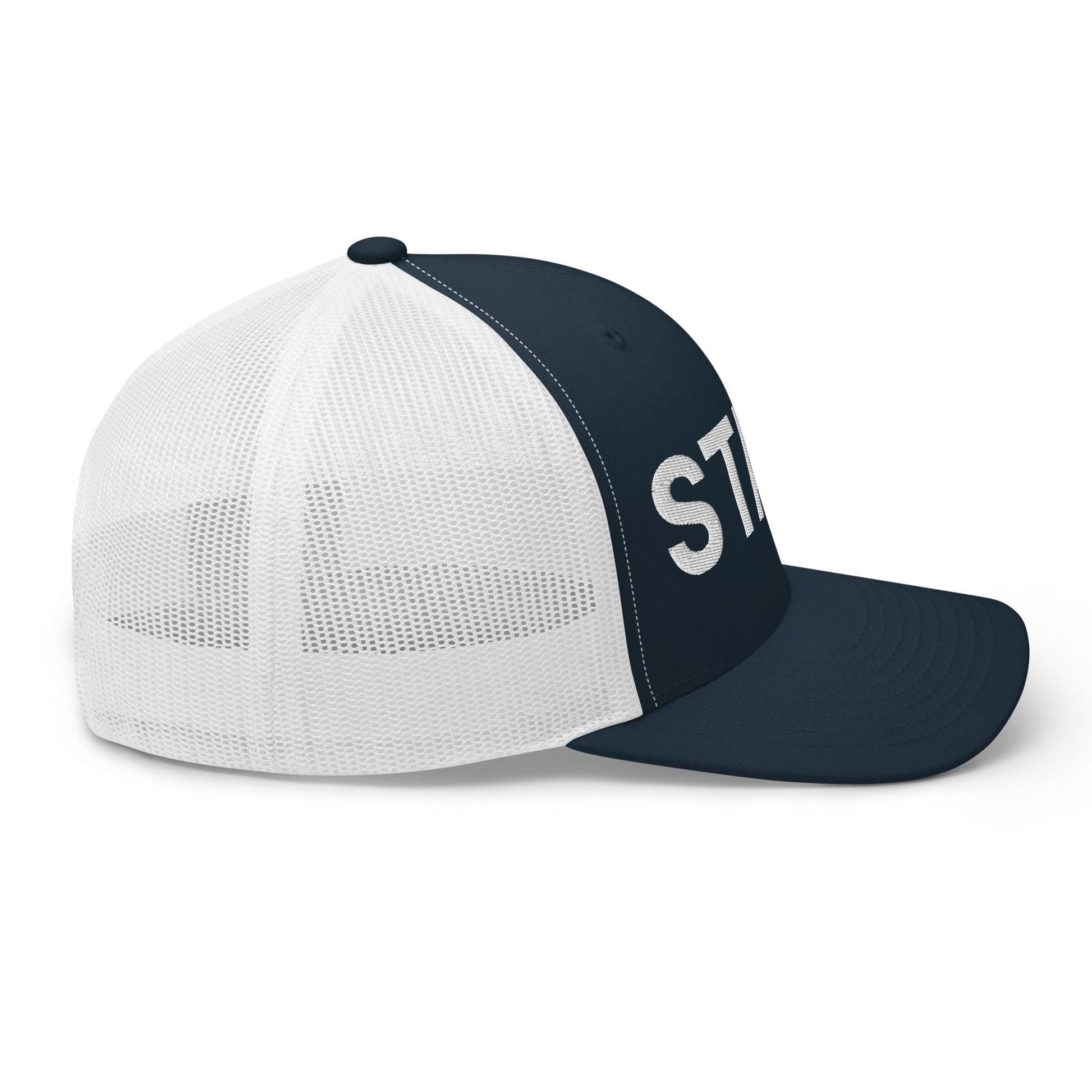 Staff Uniform Work Embroidered Mesh Trucker Hat