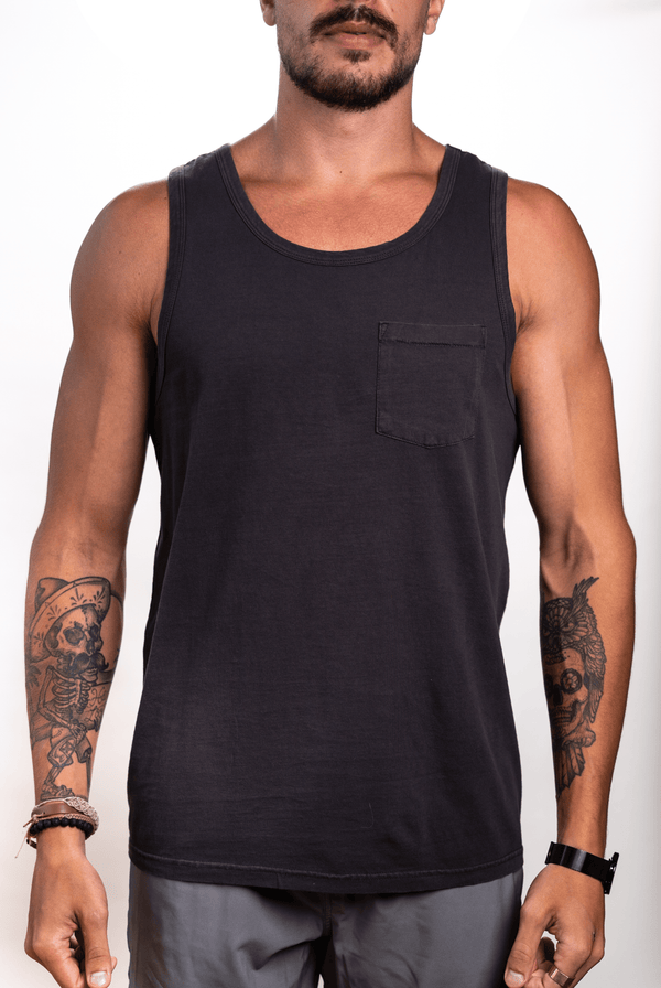 STST21 - Pigment Dyed Tanks - Black / S