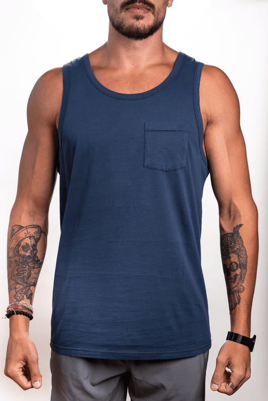 STST21 - Pigment Dyed Tanks - Navy / S