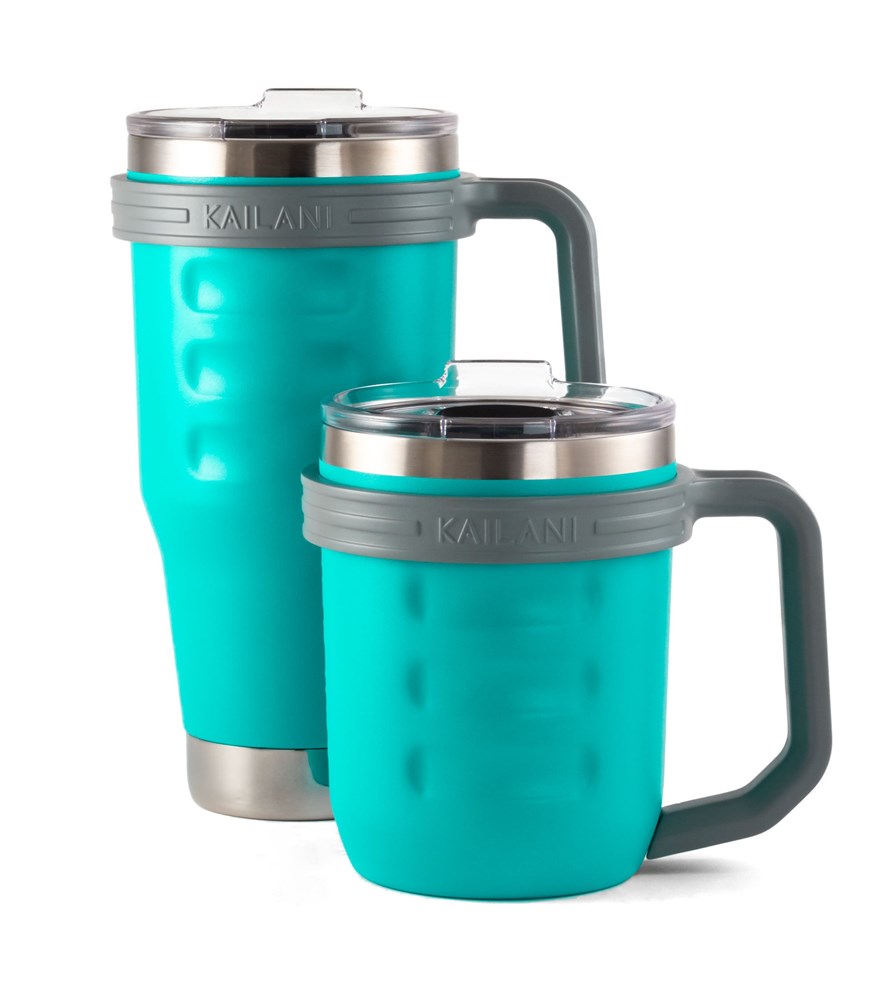 SURE-GRIP Tumbler Handle - Six Pack - Gray - Drinkware