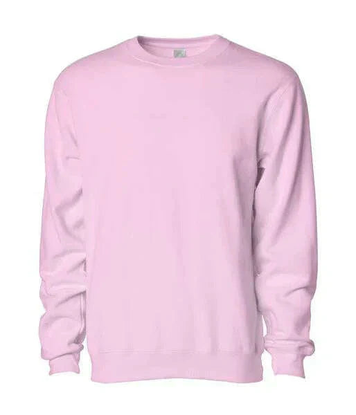 Sweatshirts & hoodies: custom apparel perfection - Light Pink / XS - Sweatshirts & Hoodies