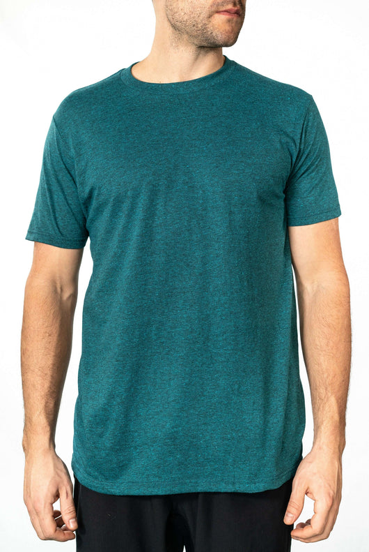 T-shirts: design your custom apparel now! Tsp001 - Cyan Black Heather / XS - T-Shirts