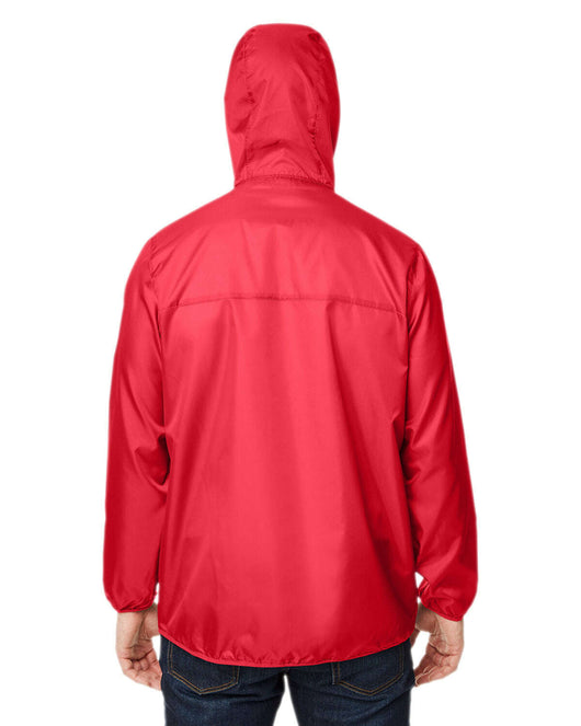 Team 365 Adult Zone Protect Packable Anorak Jacket TT77 - Outerwear