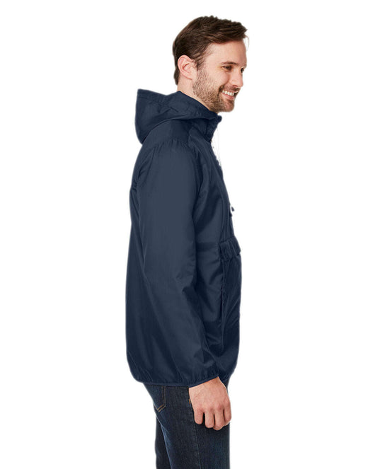Team 365 Adult Zone Protect Packable Anorak Jacket TT77 - Outerwear
