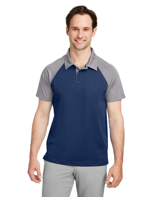 Team 365 Men’s Command Snag-Protection Colorblock Polo TT21C - SP DK NV / SP GRP / XS - Polos