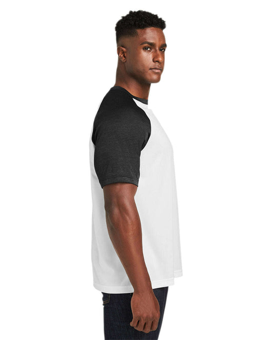 Team 365 Unisex Zone Colorblock Raglan T-Shirt TT62 - T-Shirts