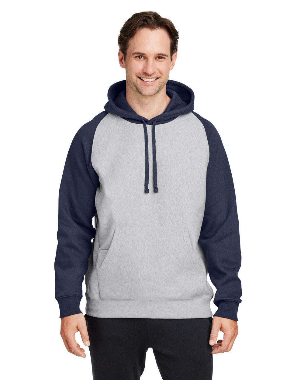 Team 365 Unisex Zone HydroSport™ Heavyweight Colorblock Hooded Sweatshirt TT96CB - Sweatshirts | Fleece