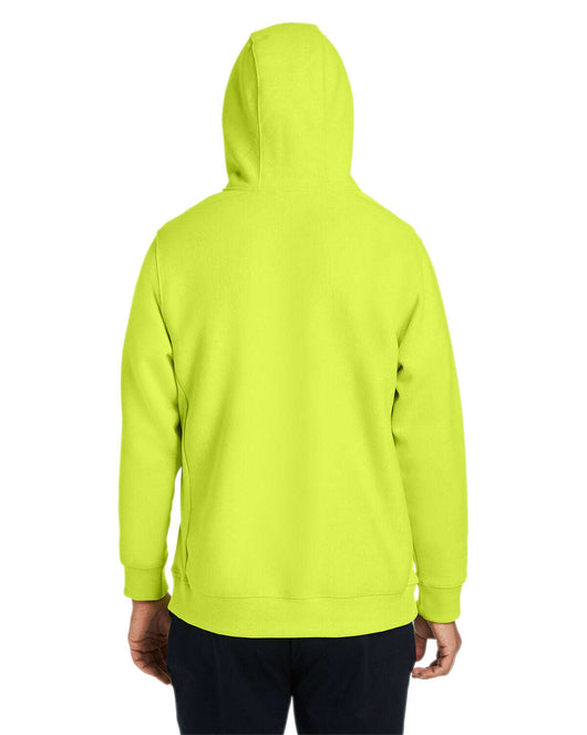 Team 365 Unisex Zone HydroSport™ Heavyweight Quarter-Zip Hooded Sweatshirt TT97 - Sweatshirts | Fleece