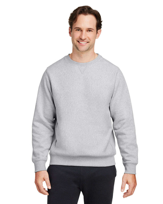 Team 365 Unisex Zone HydroSport™ Heavyweight Sweatshirt TT98 - ATHLETIC HEATHER / XS - Sweatshirts | Fleece