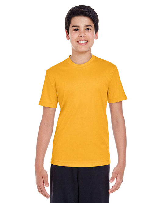 Team 365 Youth Zone Performance T-Shirt TT11Y - SP ATHLETIC GOLD / XS - T-Shirts