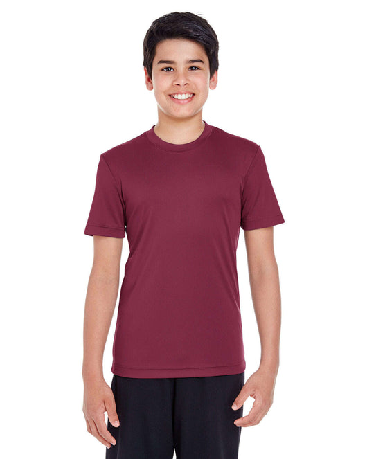Team 365 Youth Zone Performance T-Shirt TT11Y - SPORT MAROON / XS - T-Shirts
