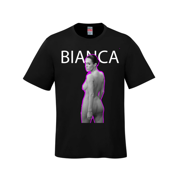 The B Effect: Bianca’s Grammy Moment - Hot Pink Outline T-Shirt - Black / Small - T-Shirt