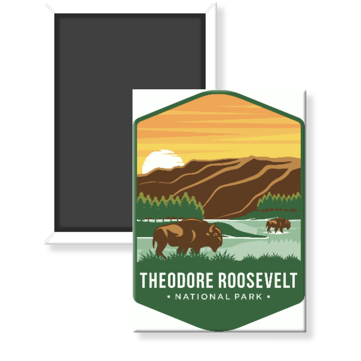 Theodore Roosevelt National Park Magnet - magnet