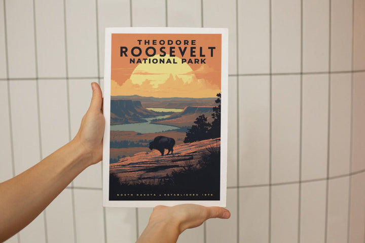 Theodore Roosevelt National Park Poster - poster