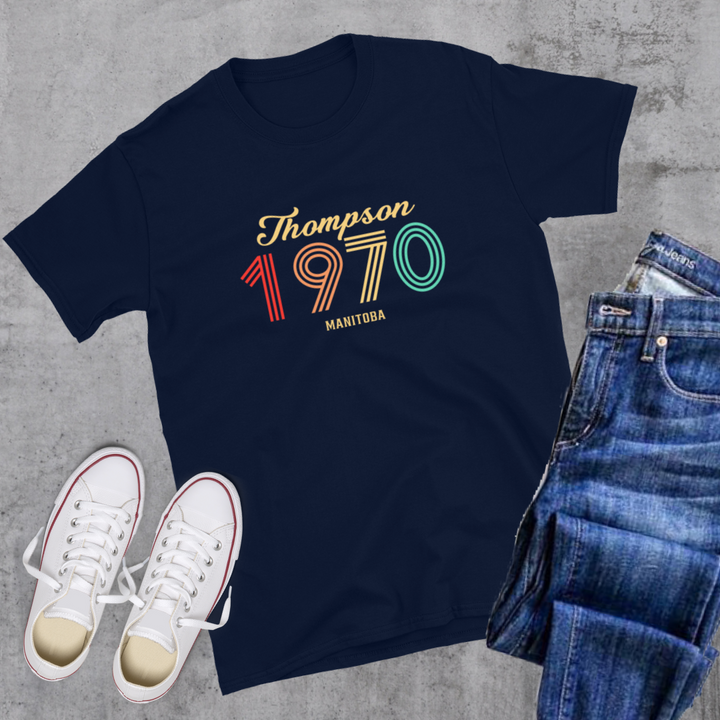 Thompson Vintage Tee - Navy / S