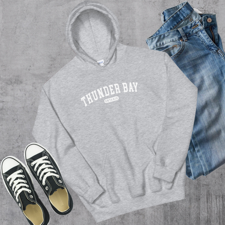 Thunder Bay College Hoodie - Sport Grey / S