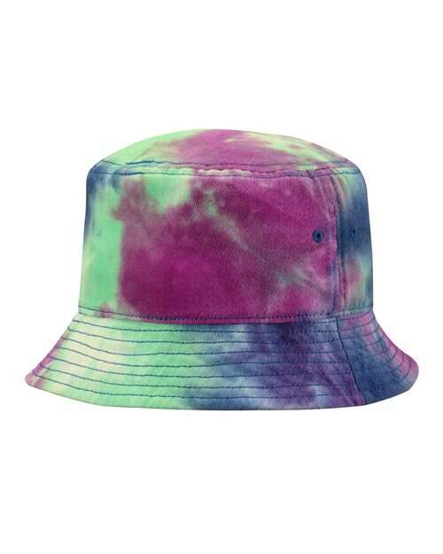 Tie-dyed bucket hat: custom apparel & screen printing fun a14