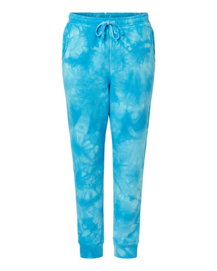 Tie-Dyed Fleece Pants PRM50PTTD - Tie Dye Aqua Blue / XS - Pants