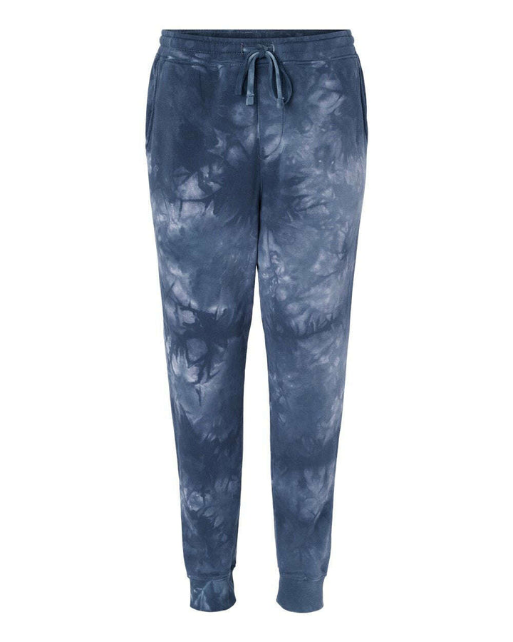 Tie-Dyed Fleece Pants PRM50PTTD - Tie Dye Navy / XS - Pants