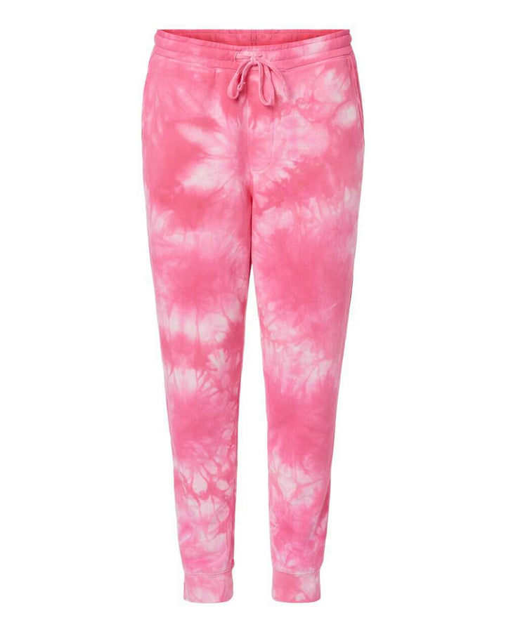 Tie-Dyed Fleece Pants PRM50PTTD - Tie Dye Pink / XS - Pants