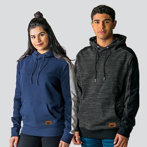 Timberlea T2002 - Unisex Fleece Colourblock Hoodie - Sweatshirts & Hoodies