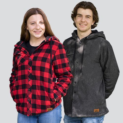 Timberlea T4001 - Unisex Jacket w/ Sherpa Lining - Small - Jacket