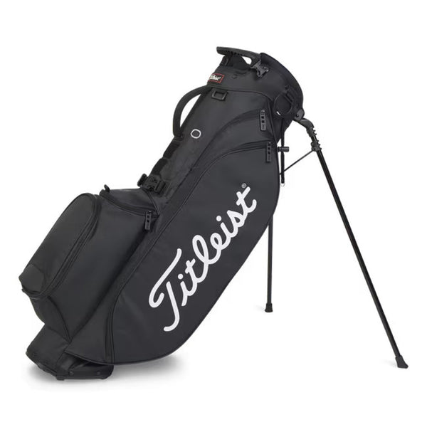 Titleist Players 4 Stand Bag – Lightweight & Durable - Black - Golf Stand Bag