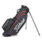 Titleist Players 4 Stand Bag – Lightweight & Durable - Black/Red - Golf