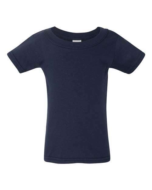 Toddler tees: unleash custom apparel dreams! Perfect for screen printing. St001 - Navy / 2T