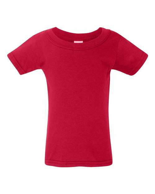 Toddler tees: unleash custom apparel dreams! Perfect for screen printing. St001 - Red / 2T