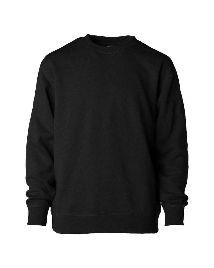 Toddler Lightweight Special Blend Crewneck Sweatshirt PRM10TSBC - Black / 2T - Sweatshirts & Hoodies