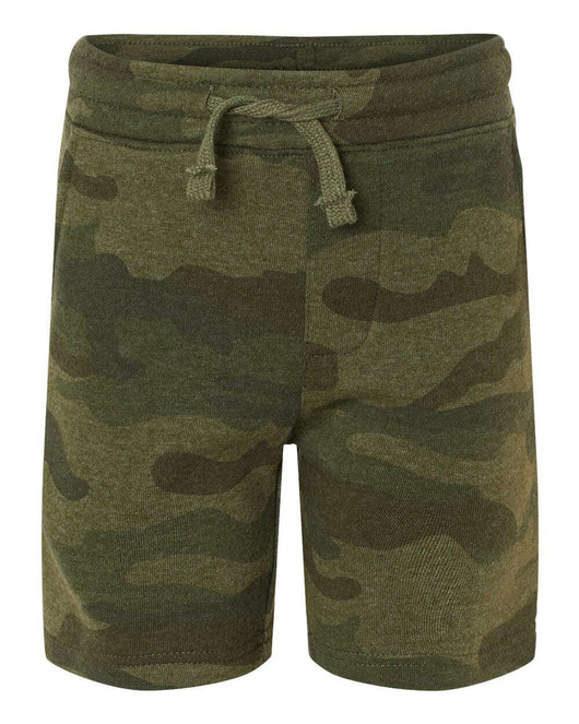 Toddler Lightweight Special Blend Fleece Shorts PRM11SRT - Forest Camo Heather / 2T - Sweatshirts & Hoodies