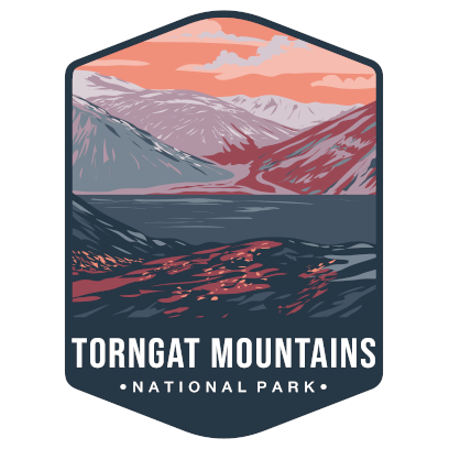 Torngat Mountains National Park Sticker Large - sticker