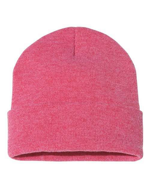 Toronto live screen printing custom apparel beanie c12 - Heather Red / One Size