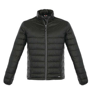 Toronto live screen printing puffer jacket: custom apparel sensation pj100 - Black / S - Puffer Jacket