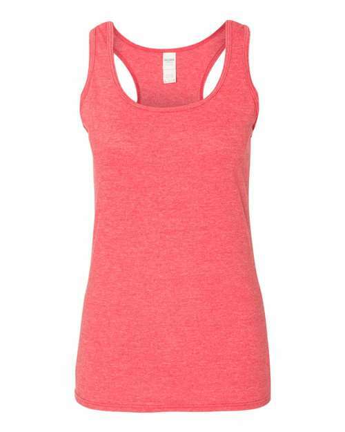 Toronto live screen printing custom apparel tank top ready product code - Heather Red / S