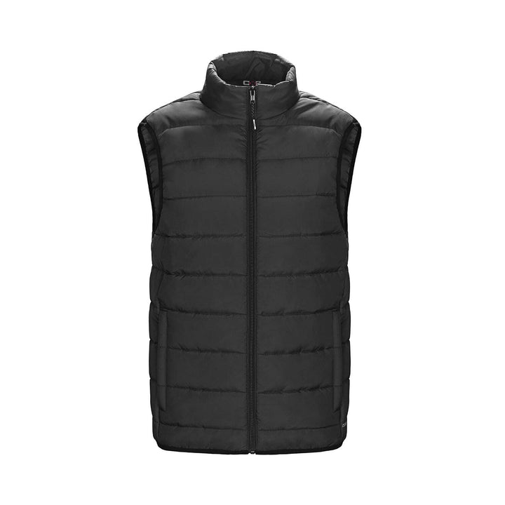 Toronto live screen printing custom apparel puffer vest: canada design pv1 - Black / XS - Puffer Vest