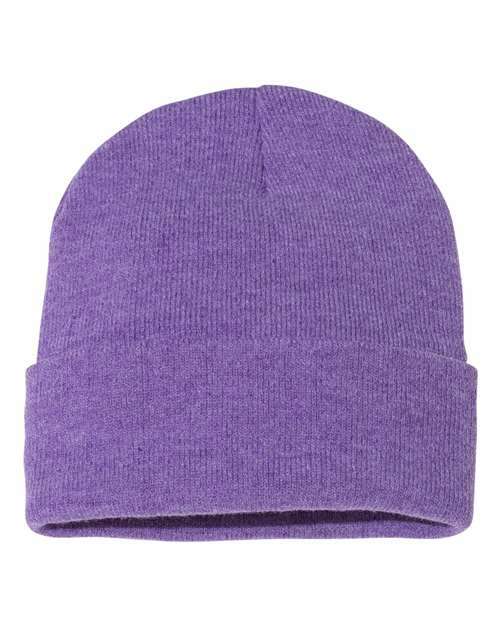 Toronto live screen printing custom apparel beanie c12 - Heather Purple / One Size