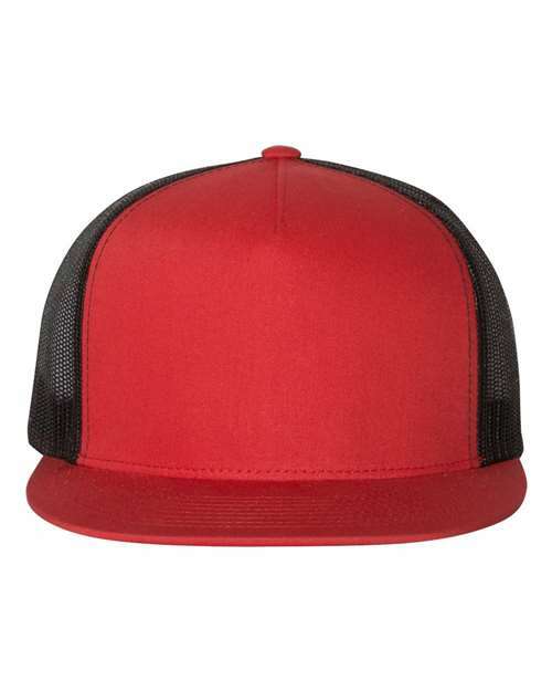 Toronto live screen printing: design your dream trucker cap canada-nfs - Red/ Black / Adjustable