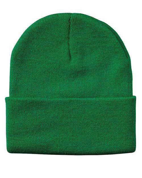 Toronto live screen printing custom apparel beanie c12 - Kelly / One Size