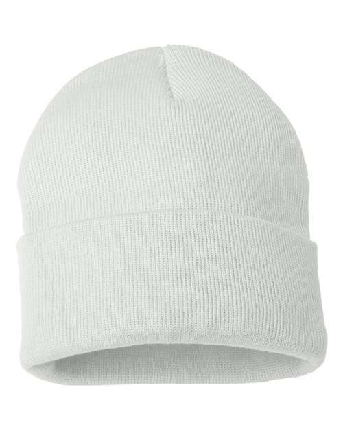 Toronto live screen printing custom apparel beanie c12 - White / One Size